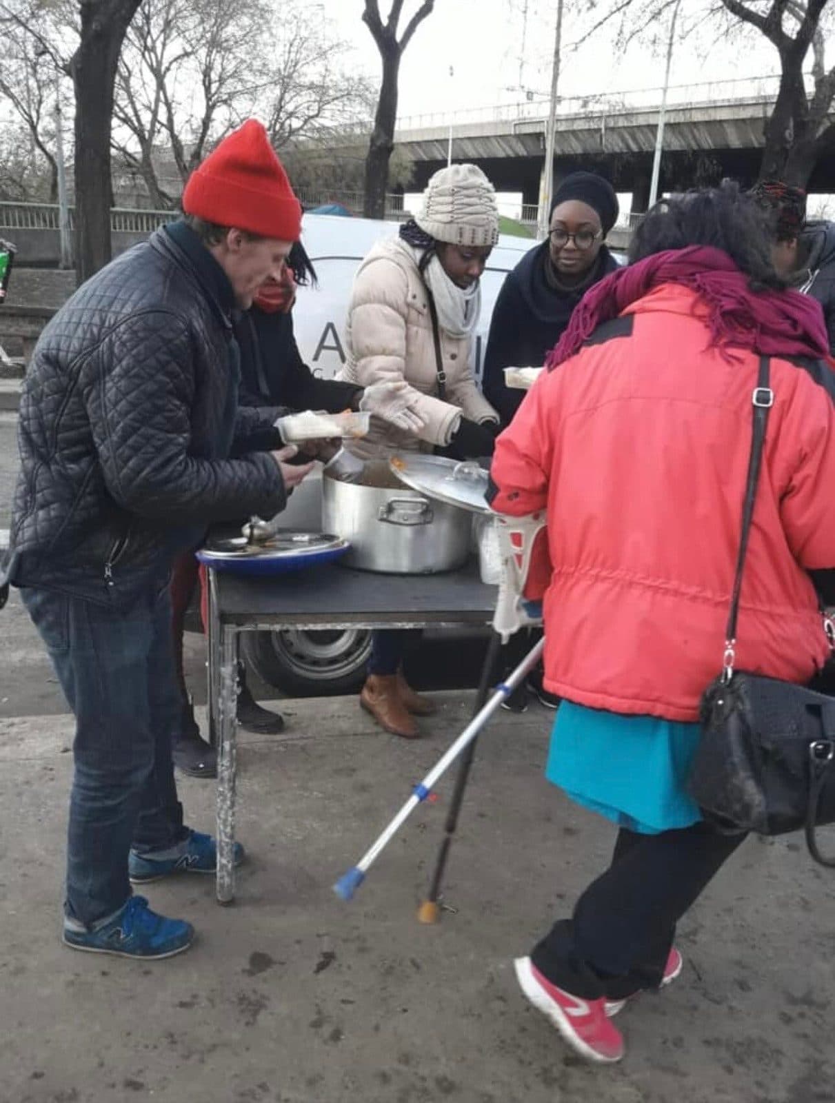 Distribution alimentaire d'APDH à Drancy - photo 2