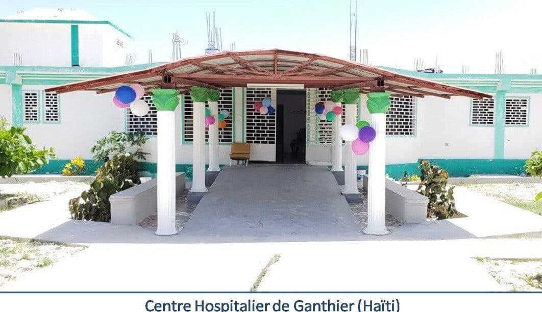 Centre hospitalier de Ganthier, en Haïti